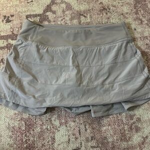 gray lululemon skirt